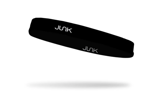 JUNK Tactical Black Headband - THIN BAND
