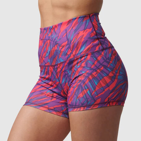 Born Primitive - New Heights Booty Shorts - Jungle Roja